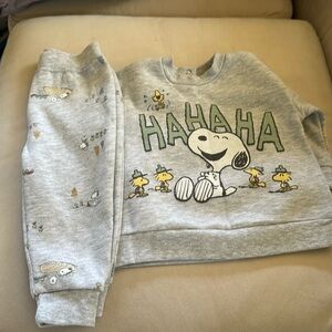 Baby 6-9mon Snoopy Sweatsuit